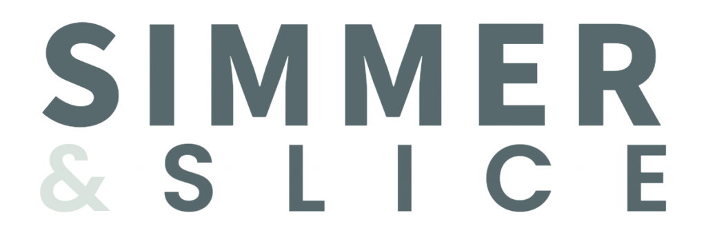 Simmer and Slice v2 logo