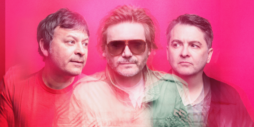 Manic Street Preachers 2021 by Alex Lake - press shot pink