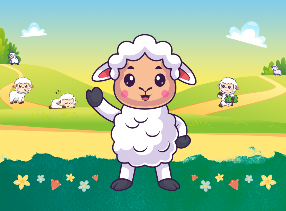 Easter Lamb Trail at Trentham