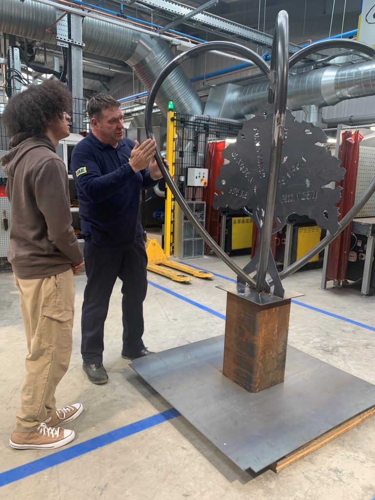 "Heart of Stoke-on-Trent' sculpture in production