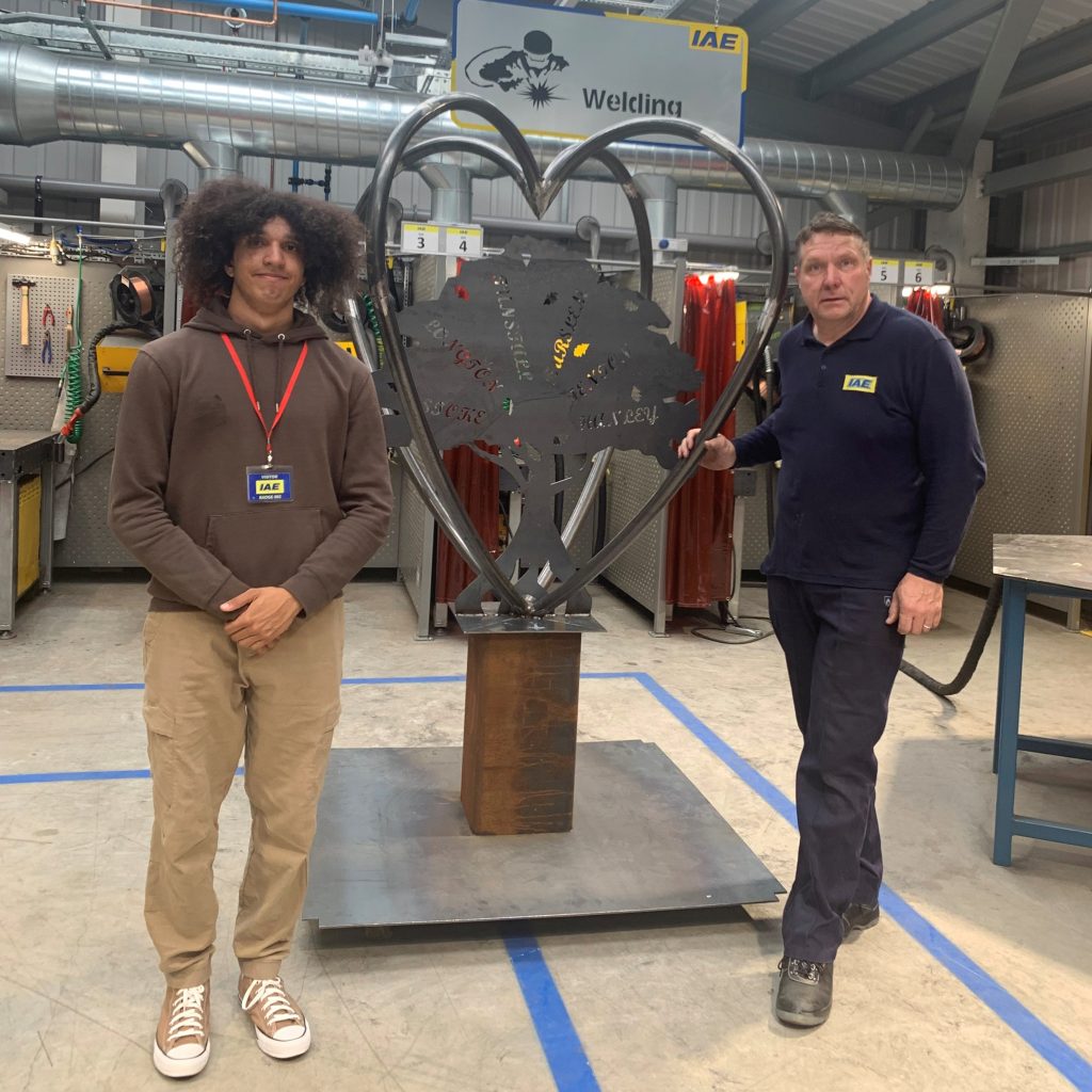 "Heart of Stoke-on-Trent' sculpture