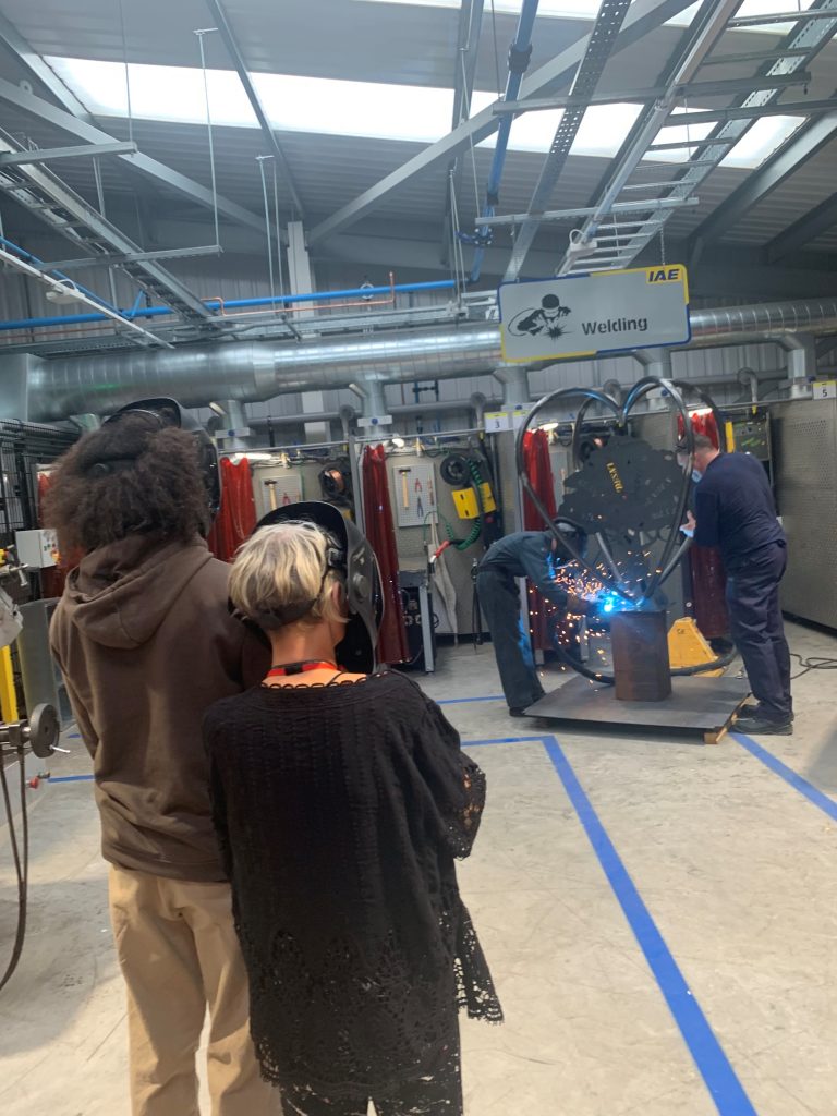 "Heart of Stoke-on-Trent' sculpture being constructed