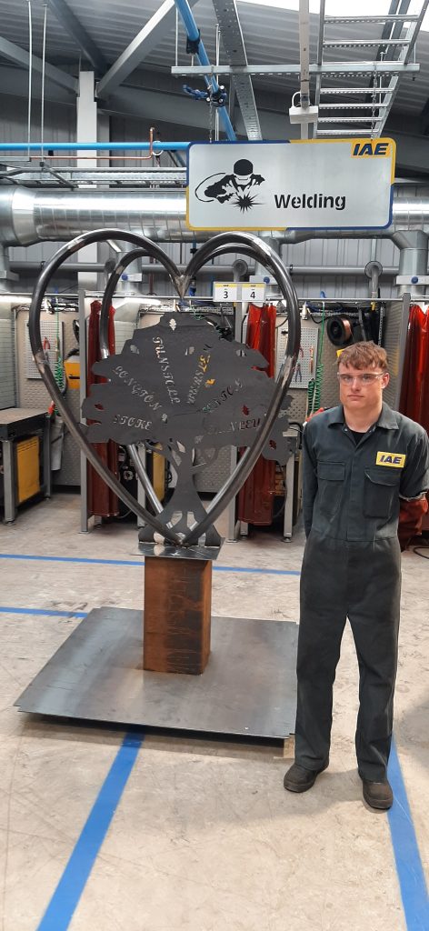 "Heart of Stoke-on-Trent' sculpture in production