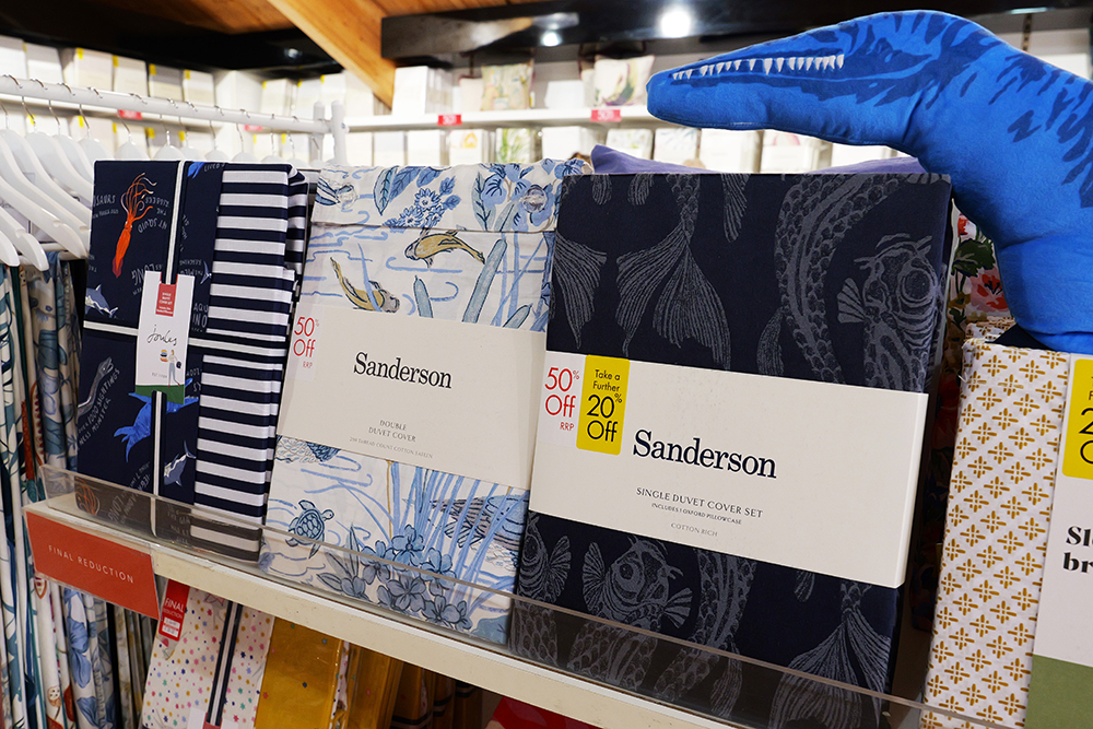 Bedeck is home to luxurious bedlinens and decorative accessories