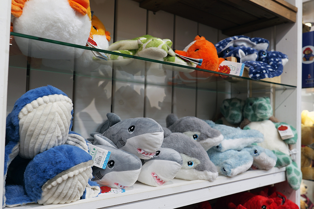 One More Bear has plenty of sea creatures in stock