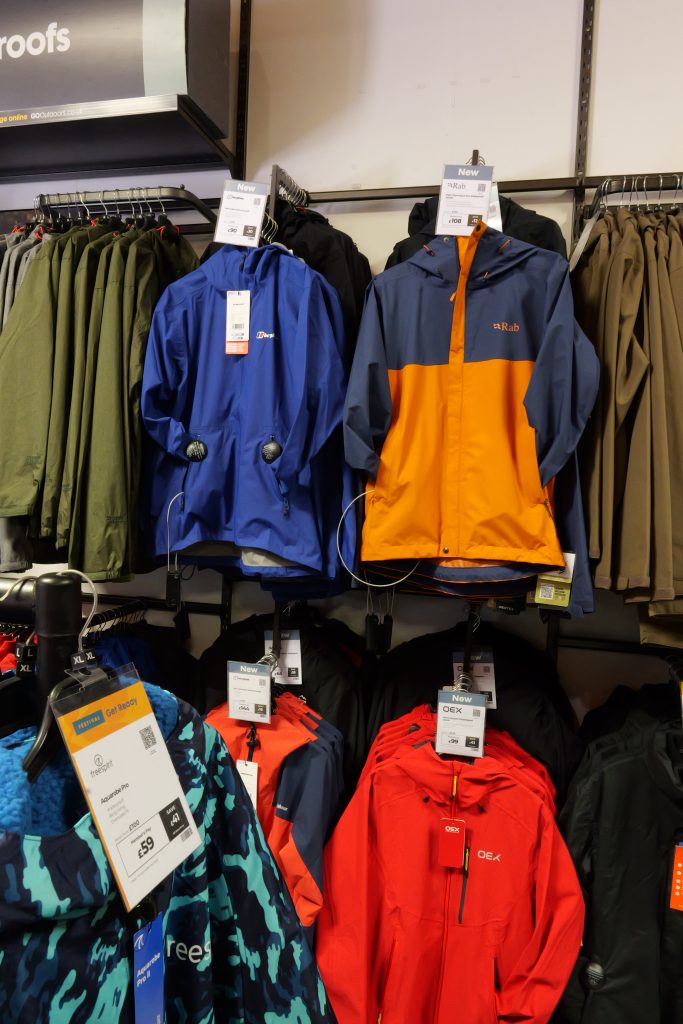 Regatta Great Outdoors is filled with outdoor clothing and footwear